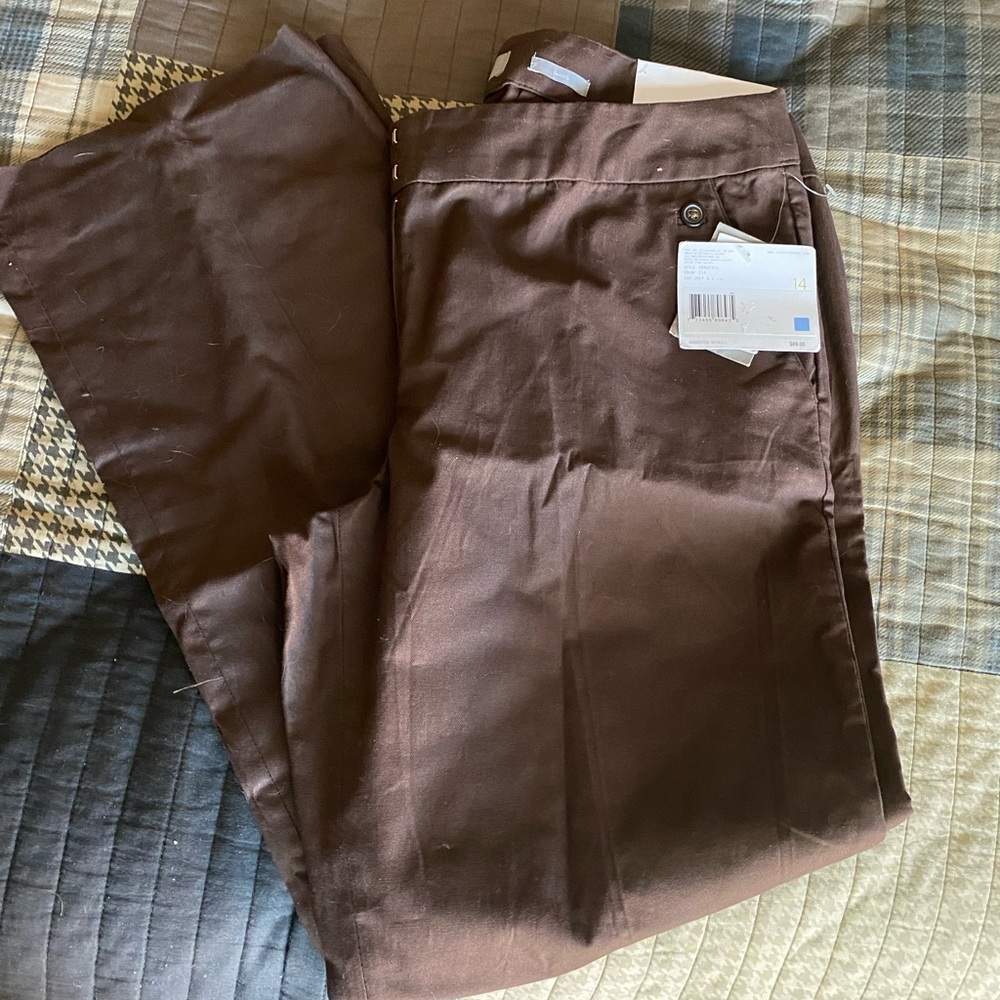 COPY - LIZ CLAIBORNE AUDRA SLACKS.  SIZE 14